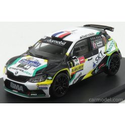   SKODA  FABIA R5 N 1 RALLY YPRES 2018 B.BOUFFIER - X.PANSERI  WHITE BLACK GREEN
