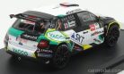 SKODA  FABIA R5 N 1 RALLY YPRES 2018 B.BOUFFIER - X.PANSERI  WHITE BLACK GREEN