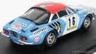 RENAULT  ALPINE A110 N 16 RALLY TAP 1974 B.NEYRET - E.VANONI  LIGHT BLUE WHITE RED