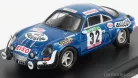 RENAULT  ALPINE A110 1600S N 32 RALLY OF PORTUGAL 1975 P-WAMBERGUE - I-BRETON  BLUE MET