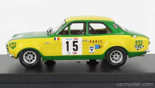 Ford  ESCORT MKI N 15 RALLY TAP 1970 J-F-PIOT - F-MURAC  YELLOW GREEN