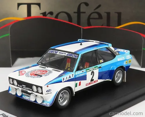 FIAT  131 ABARTH TEAM OLIO FIAT N 2 2nd RALLY POTUGAL 1980 M.ALEN - I.KIVIMAKI