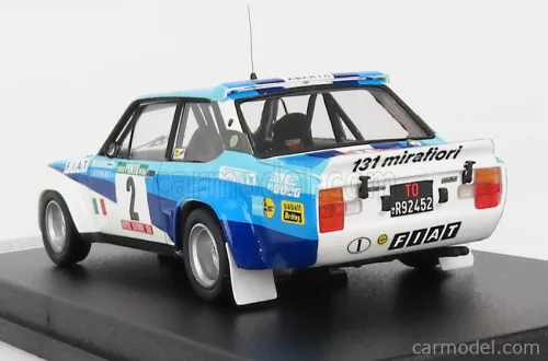 FIAT  131 ABARTH TEAM OLIO FIAT N 2 2nd RALLY POTUGAL 1980 M.ALEN - I.KIVIMAKI