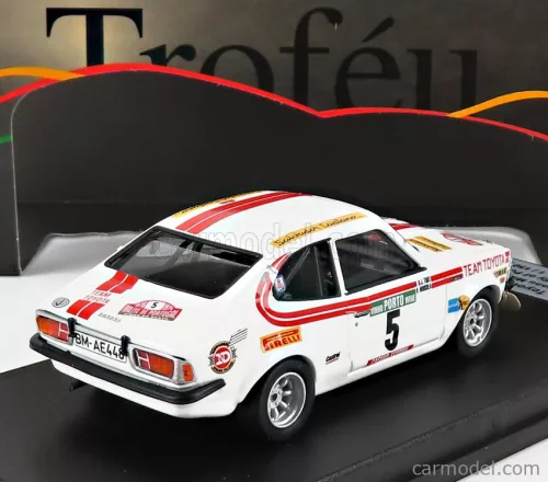 TOYOTA  COROLLA LEVIN (night version) N 5 RALLY PORTUGAL 1976 H.MIKKOLA - J.TODT  WHITE RED