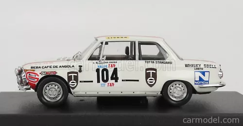 BMW  2002Ti (night version) N 104 RALLY TAP 1972 B.VIEIRA - J.BANDEIRA  WHITE
