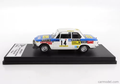 BMW  2002 Tii (night version) N 14 RALLY TAP 1974 GEORG FISCHER - HARALD GOTTLIEB  BLUE WHITE