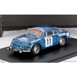   RENAULT  ALPINE A110 (night version)  N 11 RALLY TAP 1972 PETER SMITH - PAUL RUSSELL  BLUE