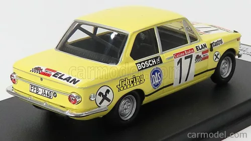BMW  2002 (night version) N 17 RALLY ALPENFAHRT 1973 H-GRUNSTEIDL - G-HOPF  YELLOW