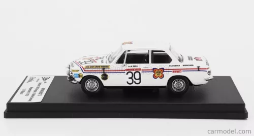 BMW  2002 Ti (night version) N 39 RALLY ALPENFAHRT 1973 GERHARD STROPPE - WALTER SMOLEJ  WHITE