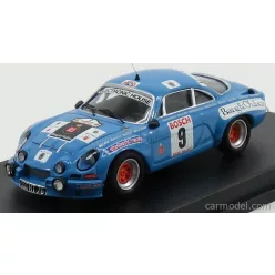   RENAULT  ALPINE A110 N 9 RALLY YPRES 1975 M.NUSBAUMER - JIMMY  BLUE