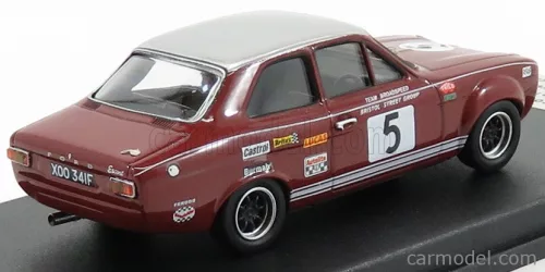 FORD ENGLAND  ESCORT MKI 1300 GT N 5 TROPHEE DE L'AVENIR ZOLDER 1968 Y.FONTAINE  BORDEAUX SILVER