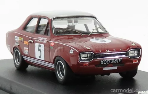 FORD ENGLAND  ESCORT MKI 1300 GT N 5 TROPHEE DE L'AVENIR ZOLDER 1968 Y.FONTAINE  BORDEAUX SILVER