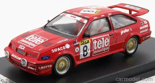 FORD ENGLAND  SIERRA COSWORTH N 8 24h SPA 1987 A.ROUSE - T.TASSIN - W.PERCY  RED