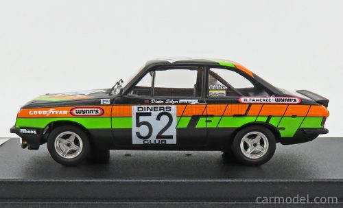 FORD ENGLAND  ESCORT MKII RS2000 N 52 WINNER CLASS 24h SPA 1979 A.BEAUCHEF - D.SELZER - K.MAUER  BLACK ORANGE GREEN