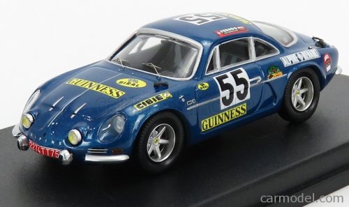 RENAULT  ALPINE A110 N 55 WINNER CLASS 1000km SPA 1970 J.M.JACQUEMIN - B.PALAYER  BLUE MET