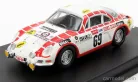 RENAULT  ALPINE A110 N 69 TOUR DE BELGIQUE 1971 H.DELBAR - C.COLLAER  WHITE RED
