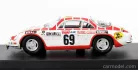 RENAULT  ALPINE A110 N 69 TOUR DE BELGIQUE 1971 H.DELBAR - C.COLLAER  WHITE RED