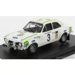   FORD ENGLAND  ESCORT MKI N 3 WINNER RALLY YPRES 1972 G.STAEPELAERE - A.AERTS  WHITE