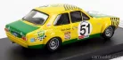 FORD ENGLAND  ESCORT MKI N 51 24h SPA FRANCORCHAMPS 1971 H.AKERSLOOT - Y.FONTAINE  YELLOW GREEN
