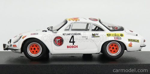 RENAULT  A110 ALPINE (night version) N 4 2nd RALLY YPRES 1974 PEDRO - E.SYMENS  WHITE