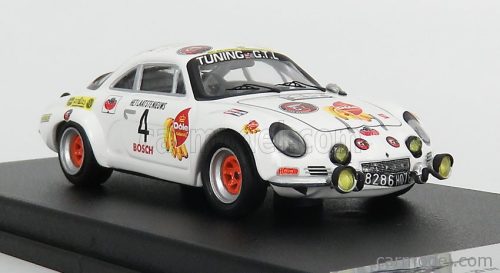 RENAULT  A110 ALPINE (night version) N 4 2nd RALLY YPRES 1974 PEDRO - E.SYMENS  WHITE