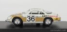 RENAULT  ALPINE A110 N 36 RALLY YPRES 1972 F.VANDECAVEYE - W.PLAS  WHITE GOLD