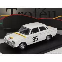   FORD ENGLAND  LOTUS CORTINA GT N 85 RALLY SPA-SOFIA-LIEGE 1964 G.STAEPELAERE - E.MEEUWISSEN  WHITE