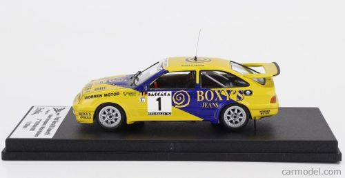 FORD ENGLAND  SIERRA RS COSWORTH N 1 2nd RALLY RTS 1992 ROBERT DROOGMANS - MICHEL KLEIKENS  YELLOW BLUE