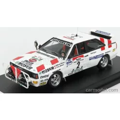   AUDI  QUATTRO N 2 6th RALLY BANDAMA 1986 W.WIEDNER - F.ZEHETNER  WHITE RED