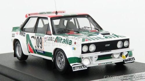 FIAT  131 ABARTH ALITALIA N 09 RALLY BANDAMA 1978 J.VINATIER - J.F.JACOB  WHITE RED GREEN