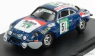 RENAULT  ALPINE A110 RALLY BANDAMA 1977 M.LE GALL - Y. LE GALL  BLUE MET