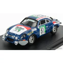   RENAULT  ALPINE A110 RALLY BANDAMA 1977 M.LE GALL - Y. LE GALL  BLUE MET