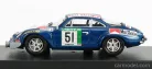 RENAULT  ALPINE A110 RALLY BANDAMA 1977 M.LE GALL - Y. LE GALL  BLUE MET