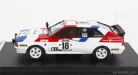 AUDI  QUATTRO N 18 RALLY BANDAMA 1981 A.CHOTEAU - P.Y.BUREL  WHITE RED BLUE