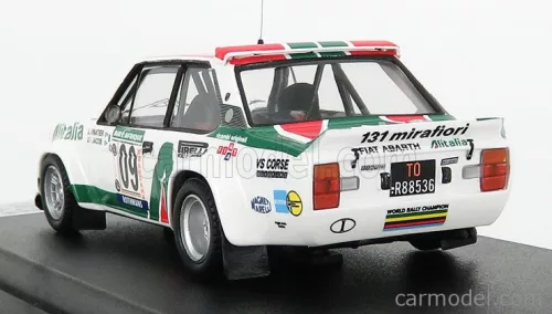 FIAT  131 ABARTH ALITALIA N 09 RALLY BANDAMA 1978 J.VINATIER - J.F.JACOB