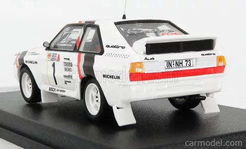 AUDI  QUATTRO SPORT N 1 WINNER RALLY STADTE 1984 - START RACE VERSION W.ROHRL - C.GEISTDORFER