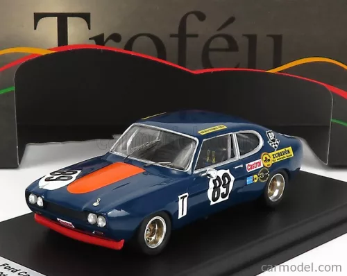 Ford  CAPRI 2600 RS N 89 1000km NURBURGRING 1972 W-ODENTHAL - K-FRITZINGER  BLUE ORANGE