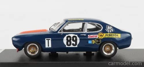 Ford  CAPRI 2600 RS N 89 1000km NURBURGRING 1972 W-ODENTHAL - K-FRITZINGER  BLUE ORANGE