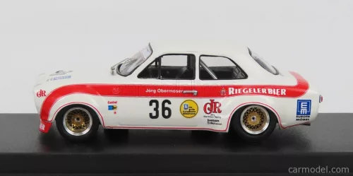 FORD ENGLAND  ESCORT MKI N 36 NURBURGRING 1973 JORG OBERMOSER  WHITE RED