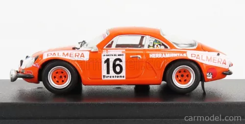 RENAULT  ALPINE A110 N 16 RALLY FIRESTONE 1976 I.SUNSUNDEGUI - J.LARRINAGA