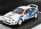 TOYOTA  CELICA GT-FOUR N 16 RALLY CATALUNYA 1995 G-TRELLES - J-DEL BUONO  WHITE BLUE