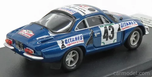 RENAULT  ALPINE A110 N 43 RALLY BANDAMA 1974 S.MEHTA - M.DOUGHTY  BLUE MET