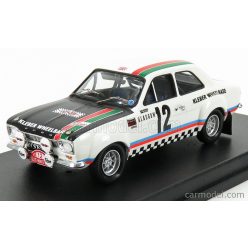   FORD ENGLAND  ESCORT 1600 RS MKI (night version) N 12 RALLY MONTECARLO 1973 C.SCLATER - J.DAVENPORT  WHITE BLACK