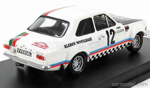 FORD ENGLAND  ESCORT 1600 RS MKI (night version) N 12 RALLY MONTECARLO 1973 C.SCLATER - J.DAVENPORT  WHITE BLACK
