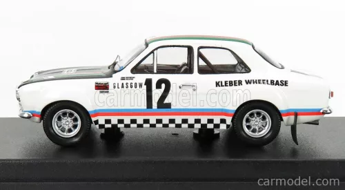 FORD ENGLAND  ESCORT 1600 RS MKI (night version) N 12 RALLY MONTECARLO 1973 C.SCLATER - J.DAVENPORT  WHITE BLACK