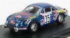 RENAULT  ALPINE A110 N 35 RALLY MONTECARLO 1973 K.RUSSLING - W.WEISS  BLUE MET