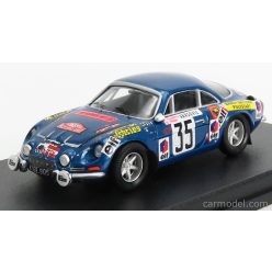   RENAULT  ALPINE A110 N 35 RALLY MONTECARLO 1973 K.RUSSLING - W.WEISS  BLUE MET