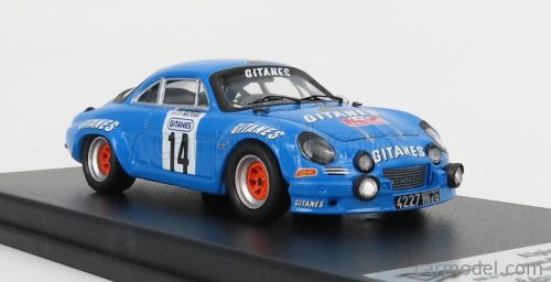 RENAULT  ALPINE A110 14 TOUR AUTO DE LA REUNION 1975 J.P.BELTOISE - J.P.AUJOULET  BLUE