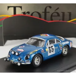   RENAULT  ALPINE A110 (night version) N 65 2nd RALLY TOUR DE CORSE 1969 P.ORSINI - J.B.CANONICI  BLUE MET