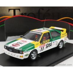   AUDI  QUATTRO N 11 RALLY 1000 PISTES 1983 J.PANCIATICI - A.TABET  WHITE GREEN YELLOW